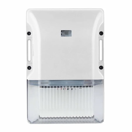 Westgate Small Non-Cutoff Wall Pack with Photocell, 8W/12W/15W, 3000K/4000K/5000K, 1080LM, 120-277V, White LESW-8-15W-MCTP-P-WH